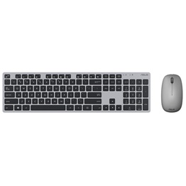 ASUS Desktop W5000 - Vezeték nélküli billentyűzet és egér - HU - Szürke