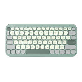 ASUS Marshmallow KW100 vezeték nélküli billentyűzet - HU layout - Green Tea Latte
