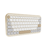 ASUS Marshmallow KW100 vezeték nélküli billentyűzet - HU layout - Oat Milk