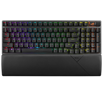 ASUS ROG Strix Scope II 96 vezeték nélküli billentyűzet - HU /ROG NX Snow/