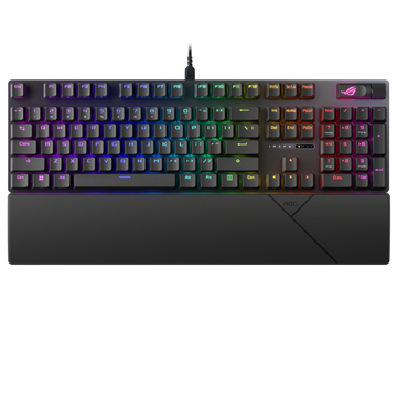 ASUS ROG Strix Scope II vezetékes billentyűzet - HU /NX SNOW linear/
