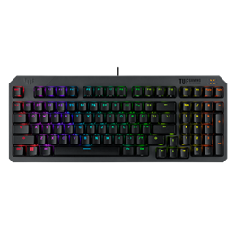 ASUS TUF Gaming K3 Gen II mechanikus billentyűzet HU /Piros/