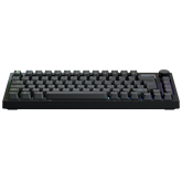 AVAX GM02 75% Gasket RGB mechanikus vezetékes billentyűzet Outemu barna switch, magyar kiosztás
