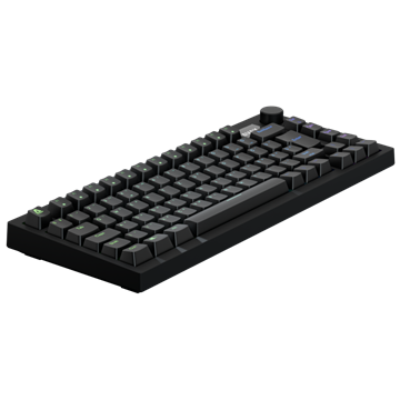AVAX GM02 75% Gasket RGB mechanikus vezetékes billentyűzet Outemu piros switch, magyar kiosztás