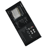 AVAX GM02 PRO 75% Gasket RGB tri-mode mechanikus billentyűzet Gateron piros switch, magyar kiosztás