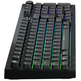 AVAX GM03 98% Gasket RGB mechanikus vezetékes billentyűzet Outemu barna switch, magyar kiosztás