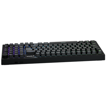 AVAX GM03 98% Gasket RGB mechanikus vezetékes billentyűzet Outemu barna switch, magyar kiosztás
