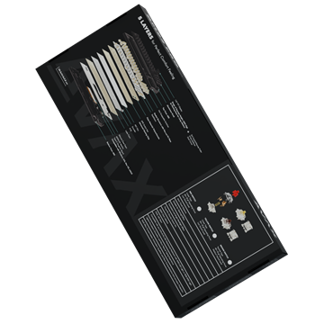 AVAX GM03 PRO 98% Gasket RGB tri-mode mechanikus billentyűzet Gateron piros switch, magyar kiosztás