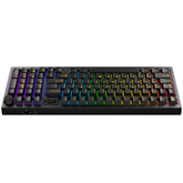 AVAX GM03 PRO 98% Gasket RGB tri-mode mechanikus billentyűzet Gateron sárga switch, magyar kiosztás