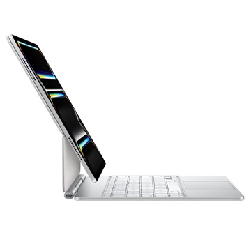 Apple Magic Keyboard for iPad Pro 13_inch (M4) - Hungarian - White - Dobozsérült termék