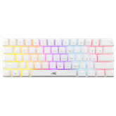 Baracuda BGK-03211W/R-US DOLPHIN-W - Mechanikus gamer billentyűzet piros kapcsolóval - Fehér - US