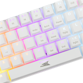 Baracuda BGK-03211W/R-US DOLPHIN-W - Mechanikus gamer billentyűzet piros kapcsolóval - Fehér - US