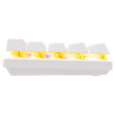 Baracuda BGK-03211W/R-US DOLPHIN-W - Mechanikus gamer billentyűzet piros kapcsolóval - Fehér - US