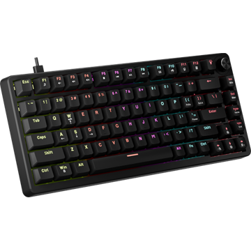 MARVO Arma 82 vezetékes gaming billentyűzet - Fekete - US /TNT Peach linear/