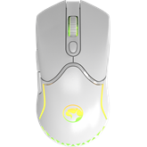 MARVO Loot 30 billentyűzet+egér+egérpad combo - Fehér - UK /Membrán/