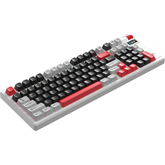 BILL MONKA Storm vezeték nélküli gaming billentyűzet - Fehér - US /MONKA Violet Linear/