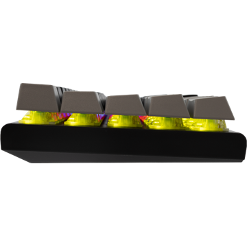 White Shark GK-002123V2-B-G/BL-HU WAKIZASHI-2 vezetékes mechanikus gamer billentyűzet - fekete/szürke - HU /kék/