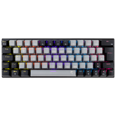 BILL White Shark GK-002713V2-G-B/R-HU WAKIZASHI-2 vezetékes mechanikus gamer billentyűzet - fekete - HU