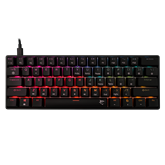 BILL White Shark GK-004111B/R-US SHINOBI-2 vezetékes mechanikus gamer billentyűzet - fekete - US