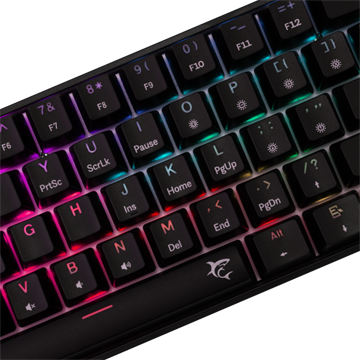 White Shark GK-004113B/R-HU SHINOBI-2 vezetékes mechanikus gamer billentyűzet - fekete - HU /piros/