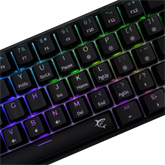 White Shark GK-004123B/BL-HU SHINOBI-2 vezetékes mechanikus gamer billentyűzet - fekete - HU /kék/