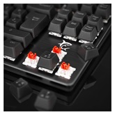 White Shark GK-2101 SPARTAN-X RGB, RED switch, mechanikus, fém gamer billentyűzet - US layout