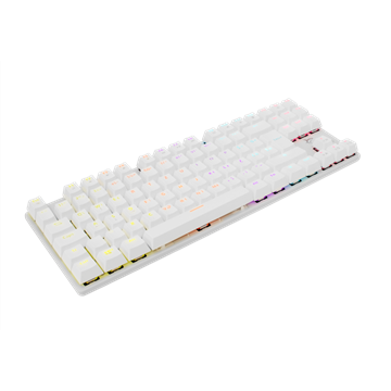 White Shark GK-2106W/BL-HU COMMANDOS mechanikus (Blue switch) gamer billentyűzet - HU layout