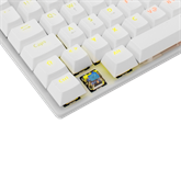 White Shark GK-2106W/BL-HU COMMANDOS mechanikus (Blue switch) gamer billentyűzet - HU layout