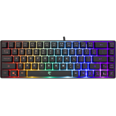 BILL White Shark GK-2201B-HU RONIN vezetékes membrán gamer billentyűzet - fekete - HU