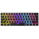 BILL White Shark GK-2202-2B/R-US ASHIKO-2 vezetékes mechanikus gamer billentyűzet - fekete - US