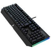 AVAX FS01 Full size mechanikus vezetékes alumínium billentyűzet Outemu piros switch, magyar kiosztás