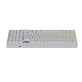 BIL AVAX GM03 PRO Fehér 98% Gasket RGB tri-mode mechanikus billentyűzet Gateron piros switch, magyar kiosztás