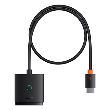 Baseus AirJoy 2-in-1 kétirányú HDMI kapcsoló, 1m HDMI kábel