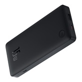 Baseus Airpow Lite powerbank 10000 mAh, 15W, fekete + USB Type-C, 30cm kábel