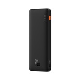 Baseus Airpow gyorstöltő powerbank 10000mAh, 20W, fekete + USB Type-C, 30cm kábel
