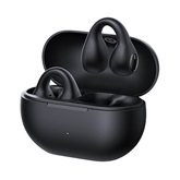 Baseus Bass 15 Clip Open-Ear True Wireless Earphones vezeték nélküli fülhallgató, fekete + 3A USB Type-C 30 cm kábel