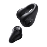 Baseus Bass 15 Clip Open-Ear True Wireless Earphones vezeték nélküli fülhallgató, fekete + 3A USB Type-C 30 cm kábel