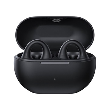Baseus Bass 15 Clip Open-Ear True Wireless Earphones vezeték nélküli fülhallgató, fekete + 3A USB Type-C 30 cm kábel