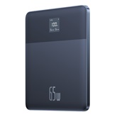 Baseus Blade2 gyorstöltő powerbank 12000mAh, 65W, kék + 100W USB Type-C, 50cm kábel