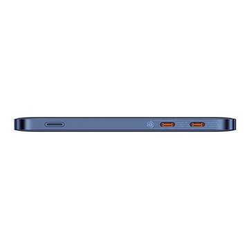 Baseus Blade2 gyorstöltő powerbank 12000mAh, 65W, kék + 100W USB Type-C, 50cm kábel