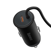 Baseus CW01 Magnetic szellőzőrácsra rögzíthető, vezeték nélküli autós telefon töltő és tartó, fekete