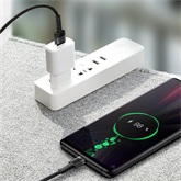 Baseus Cafule HW USB Type-A – USB Type-C, 40W gyorstöltő adatkábel, 1m, fekete/szürke