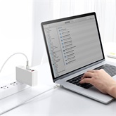 Baseus Cafule USB Type-C, 100W gyorstöltő adatkábel, 1m, fehér