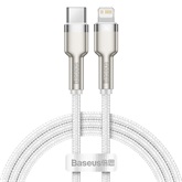 Baseus Cafule USB Type-C – iPhone, 20W gyorstöltő adatkábel, 1m, fehér