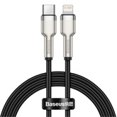 Baseus Cafule USB Type-C – iPhone, 20W gyorstöltő adatkábel, 1m, fekete