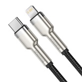 Baseus Cafule USB Type-C – iPhone, 20W gyorstöltő adatkábel, 1m, fekete