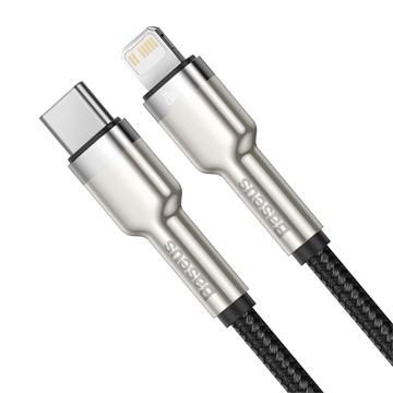 Baseus Cafule USB Type-C – iPhone, 20W gyorstöltő adatkábel, 1m, fekete