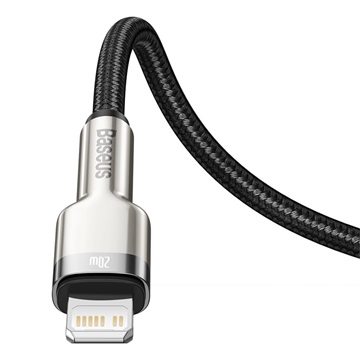 Baseus Cafule USB Type-C – iPhone, 20W gyorstöltő adatkábel, 1m, fekete