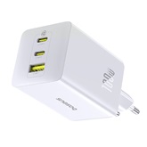 Baseus EnerFill FE11 hálózati gyorstöltő 100W, 2×USB Type-C + 1×USB Type-A, fehér