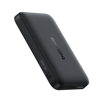 Baseus EnerFill FM11 Magnetic vezeték nélküli gyorstöltő powerbank 10000 mAh, 22.5W, fekete + USB Type-C, 30cm kábel